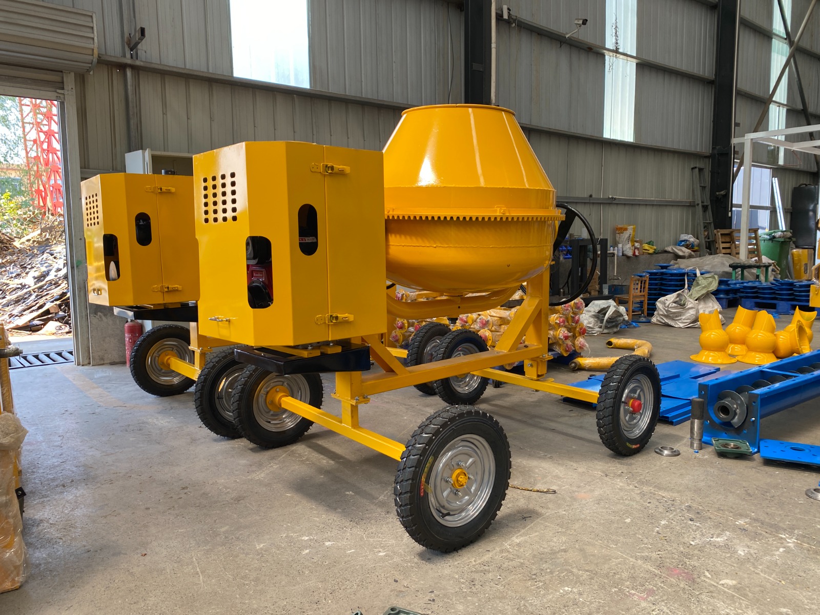 Machinery sourced by Ramisha Logistics